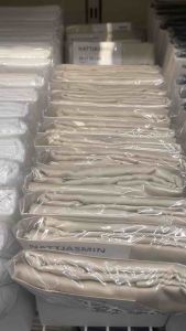 NATTJASMIN นัตต์ยัสมิน ผ้าปูที่นอนรัดมุม ไลท์เบจ 80x200 ซม.