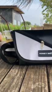 กระเป๋าผ้าใบกันน้ำ คาด อก-คาดเอว กระเป๋าสะพายข้าง ผู้ชาย ส่วนผสม