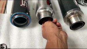 DB Killer Knalpot Peredam Inlet 48 mm & DB Killer Belakang Slencer