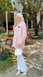 Kemeja Kerja Wanita Terbaru Clova Shirt By Mdly