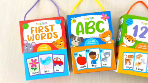 Tiny Tots ABC dengan 40 Kartu Flashcards