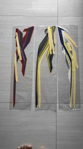 STIKER STRIPING LIS LES BODY YAMAHA GEAR 125 2021 2022 SILVER