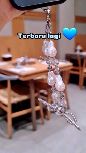 JRYU Sparkling Gantungan Handphone Kunci Dan Tas Model Gelang