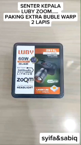 SENTER KEPALA / LAMPU KERJA LUBY 60W L-2911L