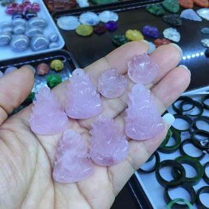 Mặt dây chuyền đeo cổ Hồ Ly đá TA cho đường tình duyên may mắn