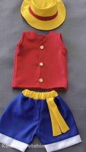 ONE PIECE MONEY D LUFFY costume for baby