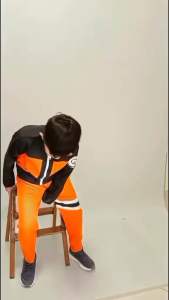 NARUTO SHIPPUDEN COSPLAY COSTUME JACKET AND PANTS ONLY