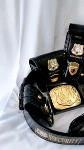 Sabuk Kopel Set & Sabuk Security Lengkap Plus Bangkol