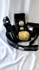 sabuk kopel set securtiy lengkap plus kepala kopel