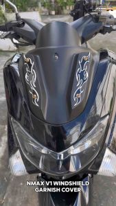 Nmax V1 Windshield Garnish Cover Plug & play - Exclusive Premium Design