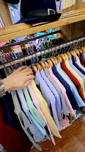 เสื้อเชิ้ตเด็กเเขนยาวสีพื้นพาสเทล 1-12ขวบ ค้าบ