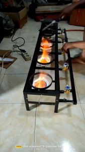 Kompor Sambal Gami Cobek Bakar 6 tungku dan kaki