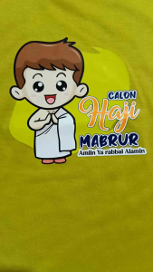Baju Kaos Anak Laki Laki / Baju Muslim Anak Calon Haji / Baju Anak Laki Laki Terbaru / Baju Kaos Atasan Lengan Panjang
