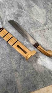 Pisau Golok Kampung Sembelih Baja Per asli panjang 40cm kualitas premium
