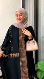 Kaftan Motif Niken Rayon Tebal Jumbo Ld 180 cm