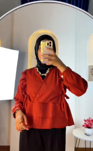 Viral Blouse Lady Crush / Atasan Wanita Kekinian