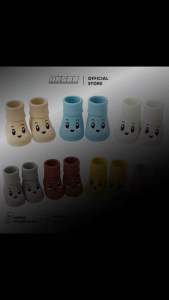 Sepatu Kaos Kaki Bayi Perempua Laki -Laki Motip Mata Lucu Usia 1 Sampai 12 Bulanan