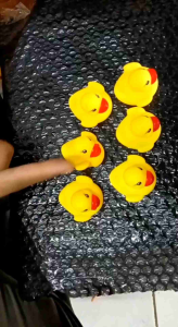 New! super Promo mainan Anak Bebek wekwek dipijit bunyi satu bungkus Isi 6 Pcs