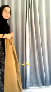 Rok nuna skirt Korea style bahan cotton twill/rok wanita model kancing
