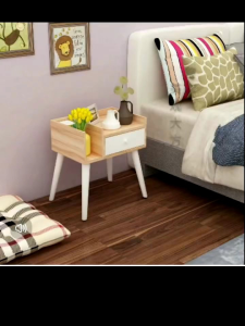 Bedroom table bedside table with drawer storage cabinet drawer wood small modern bedroom storage rack desktop organizer modern style meja tepi katil