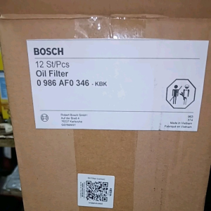 Bosch Original Oil Filter Perodua Kancil Kenari Rusa Viva Part No 0986AF0346/Original Bosch Filter Perodua(12pieces)