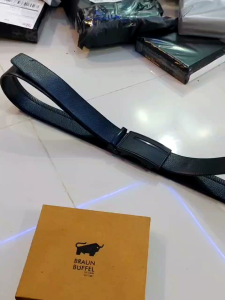 Dompet pria Lipat kulit sapi tekstur kulit sapi bonus dompet