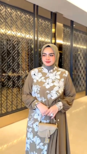 DRESS GAMIS MODE MARSHA TERBARU BY HIJRAH 100% ASLI REAL