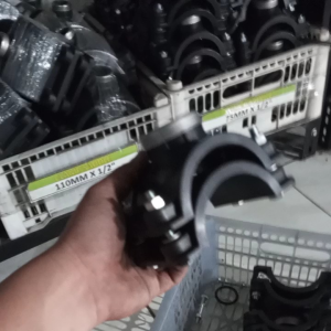 Sambungan Pipa HDPE Claim Saddle Ukuran 75mm x 32mm