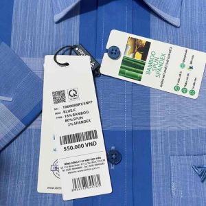 (1R6068)Áo sơ mi viettien ngắn tay lai ngang fom regular ( dáng rộng)