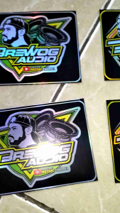 STIKER BREWOG AUDIO | STIKER SOUND | STIKER AUDIO | STIKER SOUNDSYSTEM | STIKER HOLOGRAM
