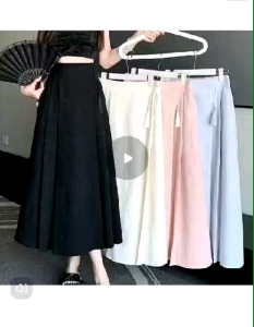 Casual evening skirt womens new Chinese style horse face long skirt new style temperament A-line
