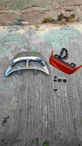 Begel Behel Jok Belakang Motor FIZR FIZ R Vega Lama Repro Poles Set Stoplamp