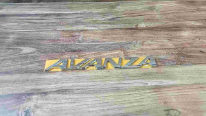 Emblem Bagasi Tulisan Avanza 2022 Original