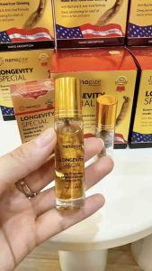 Dầu nanogize có củ sâm bên trong 10ml