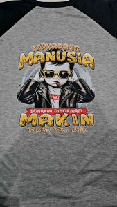 KAOS RAGLAN PRIA SABLON TERKADANG MANUSIA SEMAKIN DI HORMATIMAKIN TIDAK TAU DIRI \ KAOS RAGLAN PRIA LENGAN PANJANG ATASAN PRIA / KAOS MURAH / KAOS DISTRO / KAOS SIMPLE / T-SHIRT PRIA