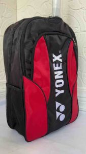 Tas raket ransel badminton atau tenis tebal bordir awet