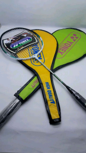 RAKET BADMINTON Bulu Tangkis TERMURAH UNTUK PEMULA 1 PCS RAKET plus Sarung