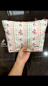 Beg Simpanan Untuk Wanita   Bag Kosmetik Mewah Ruang BesarKualiti Bagus Bercetak Bunga Makeup Flower