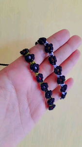 GELANG RAJUT BUNGA DAISY HANDMADE BRACELET