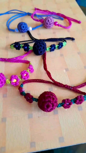 Gelang Dlingu Bawang Rajut & Bangle Handmade Bayi & Ibu Hamil Anti Sawan