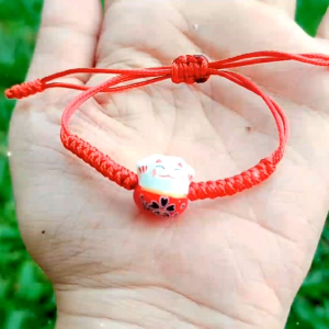 [Chi Chi] Vòng Đeo Tay Lắc Tay Mèo May Mắn Dễ Thương Nhiều Màu - MS081