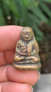 หลวงพ่อเงิน วัดบางคาน พิมพ์ขี้ตา รูปหล่อเก่า พระเก่าเก็บ