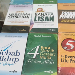 Kumpulan Buku Motivasi dari Aa Gym. Motivasi Islami oleh Abdulah Gymnastiar. Cetakan terbaru ukuran kecil