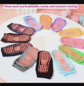 ❤️Premium Yoga Socks❤️Pilates Cotton Sock Anti Slip Resistance Grip❤️SG Seller❤️
