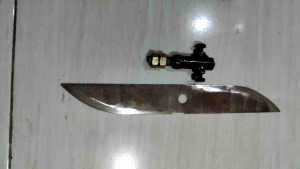 PISAU PENCACAH RUMPUT PAKAN TERNAK KUAT DAN TAJAM