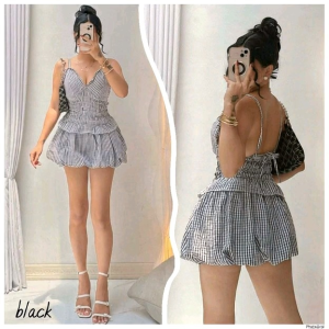 ELYSE SMOCK BUBBLES COORDS PLAIN(PADDED) 24-34 waistskirt 15 length