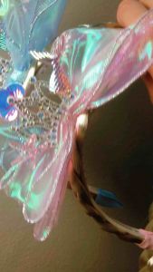 Mermaid ice princess hair band with braid: Dreamy underwater girl’s and adults party birthday dress up event Elsa Frozen