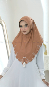 (BASYA) PAD LAVANYA BIANCA•hijab instan pet motif•hijab Jersey bianca•jilbab instan motif•kerudung motif•jilbab lasercut bordir•hijab daily•bergo daily•daily instan motif•