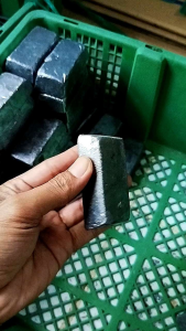 Timah hitam (PB) batangan lunak murni 99% berat 500 gram