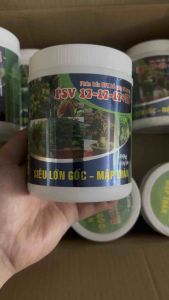 Phân bón siêu nở gốc mập thân PSV 17-17-17+TE chuyên dùng cho hoa kiểng mai vàng.